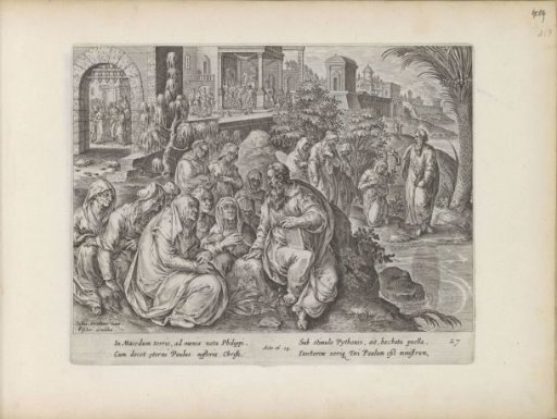 Paul speaks with the women in Philippi