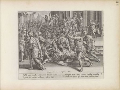 The Arrest of Paul in Jerusalem