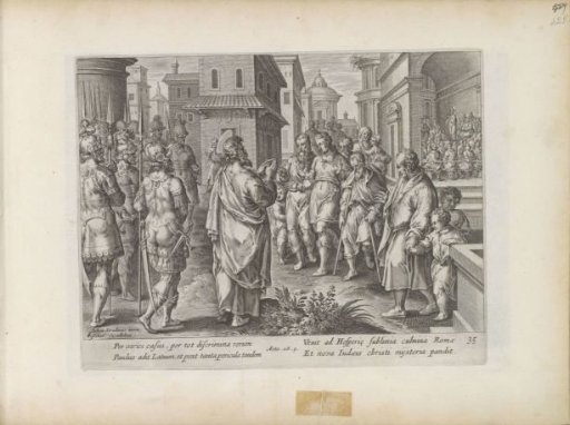 Paul preaching the doctrine of Christ in Rome