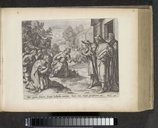 Joseph's Brothers Kneeling Before Joseph