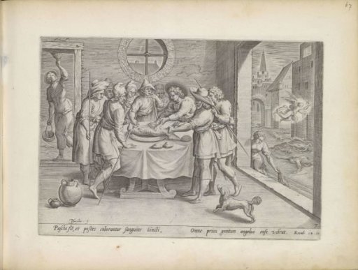 Passover feast and the tenth plague of Egypt