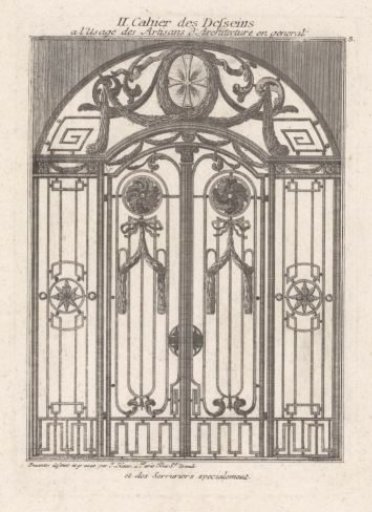 Wrought iron railing
