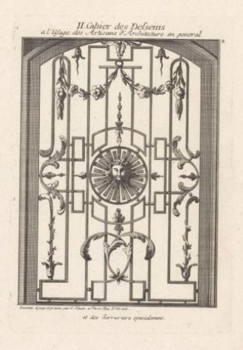 Wrought iron railing