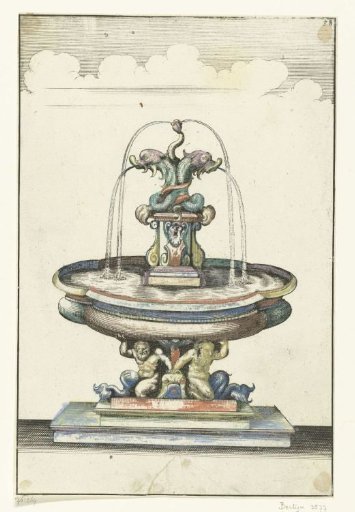 Basin with four lobes