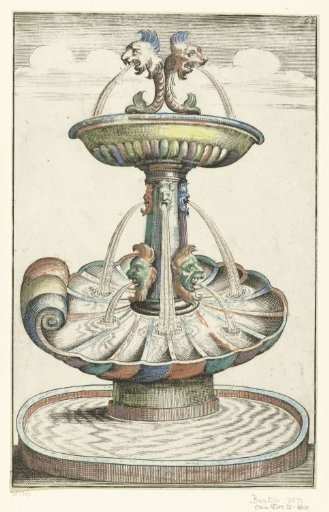 Three basins one above the other