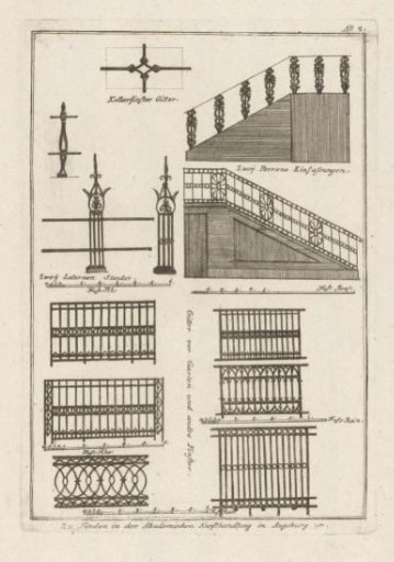 Stair railings and ironwork