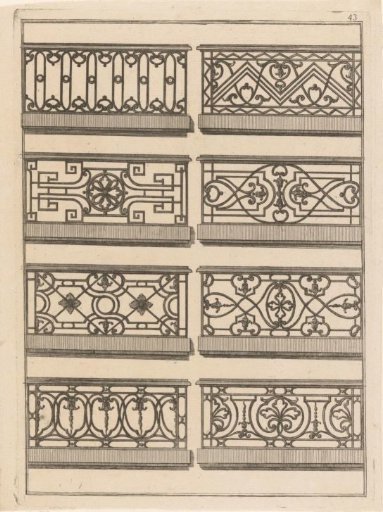 Eight balustrades