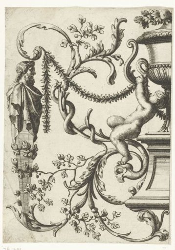 Left half of a panel with a herm