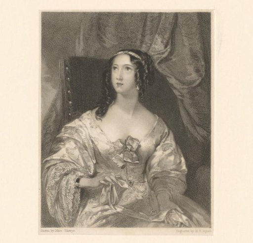 Portrait of an Unknown Woman with a Satin Ribbon