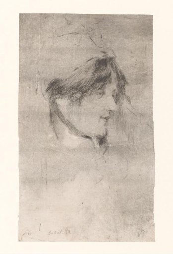 Head of a woman
