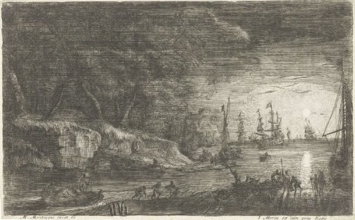 Seaview by moonlight