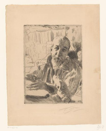 Portrait of Anatole France