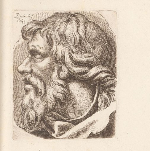 Head of an antique sculpture