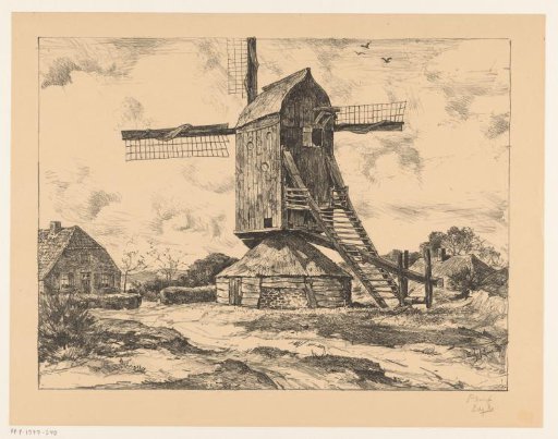 Old mill near Ede