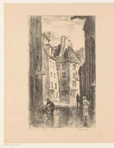 Old street in Paris