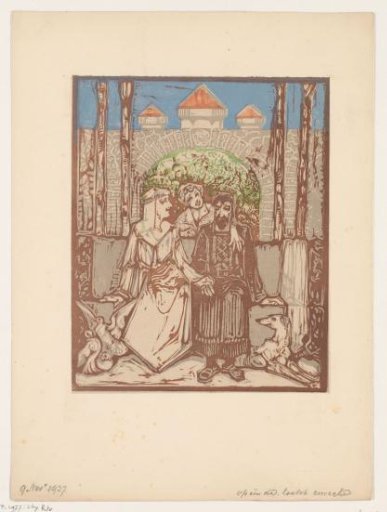 Seated couple