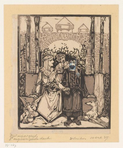 Seated couple