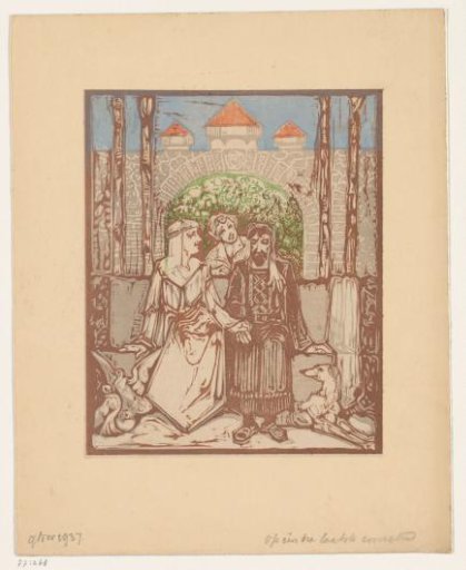 Seated couple
