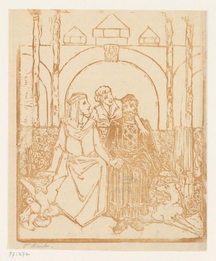 Seated couple