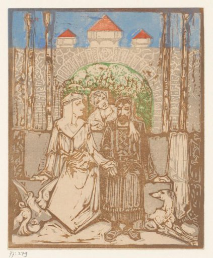 Seated couple