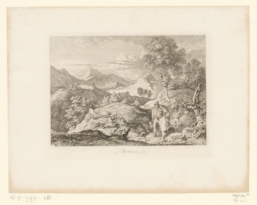 View of Olevano Romano