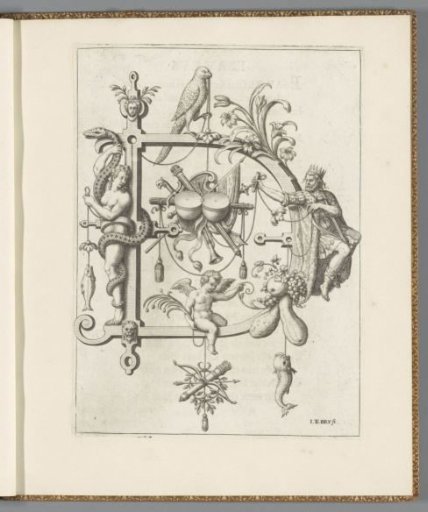 Letter D with King David