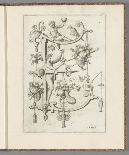 Letter E of Esau