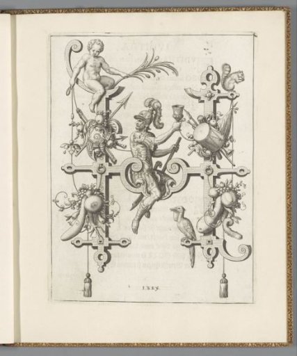 Letter H with Holofernes