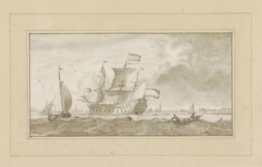 Warship on the IJ