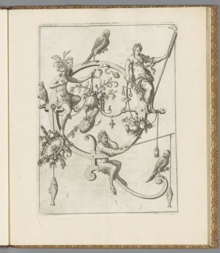 Letter Q of Quaerite et invenietis with Justice