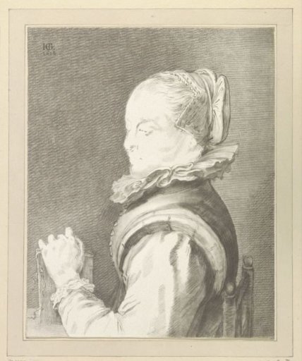 Portrait of a young woman