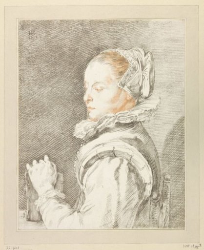 Portrait of a young woman