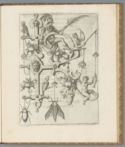 Letter R with King Rehoboam