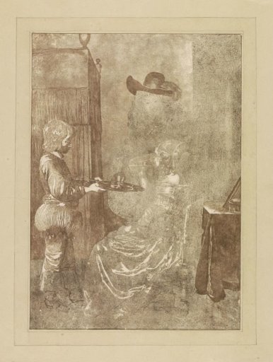 Gentleman and Lady with a Page