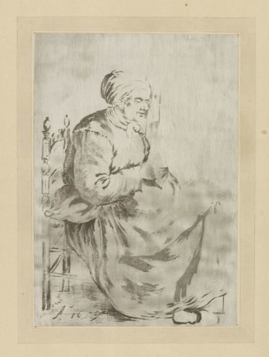 Reading Old Woman
