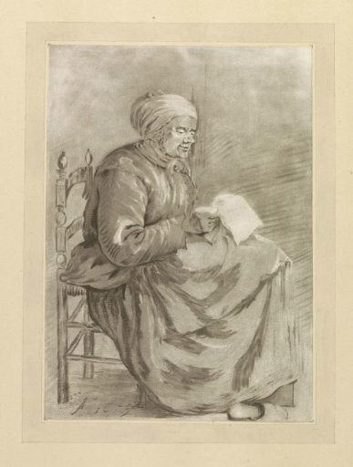 Reading Old Woman