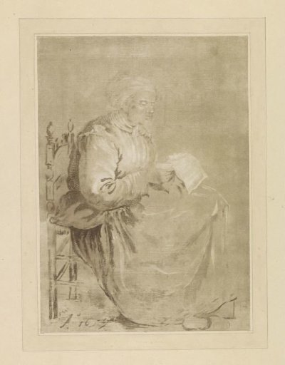 Reading Old Woman