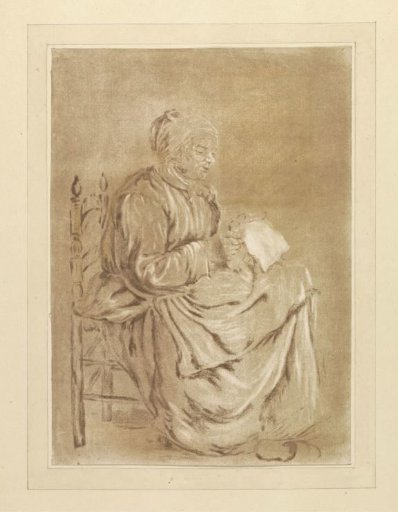 Reading Old Woman