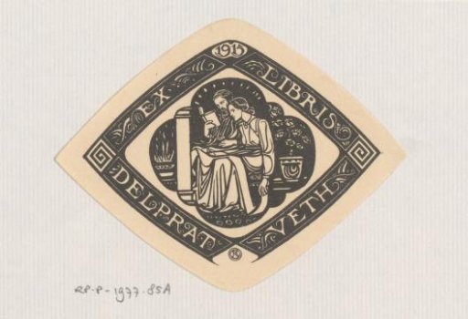 Ex libris of Delprat-Veth