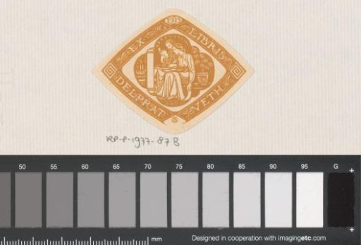 Ex libris of Delprat-Veth