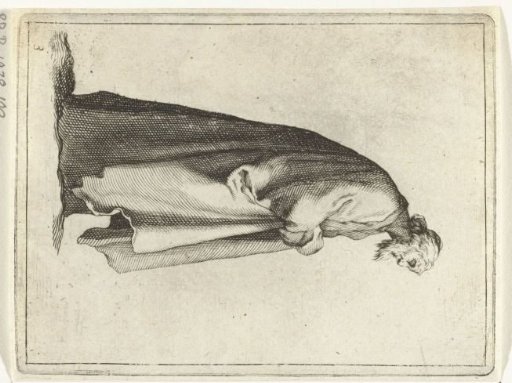 Old man with a long coat
