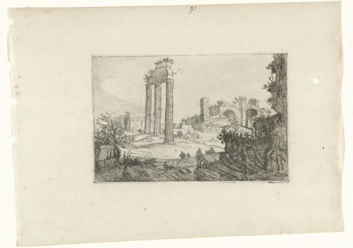 Temple of Castor and Pollux and the Basilica of Constantine
