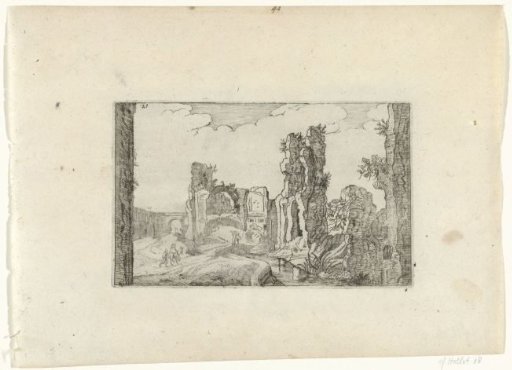 Landscape with Gate and Ruin