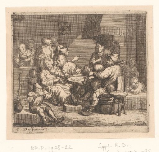 Scene in an inn