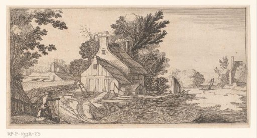 Landscape with a farmstead