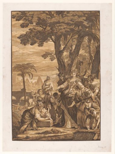 Moses found by the daughter of the Pharaoh