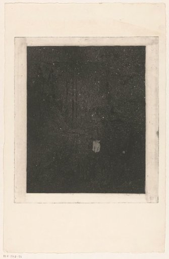 Woman sitting on a chair next to a cradle