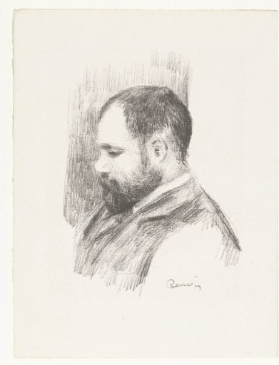 Portrait of art dealer Ambroise Vollard