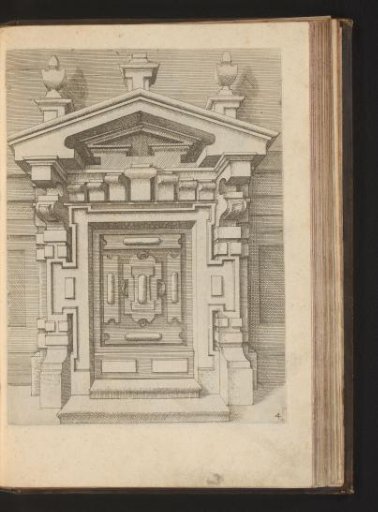Portal in the Tuscan order