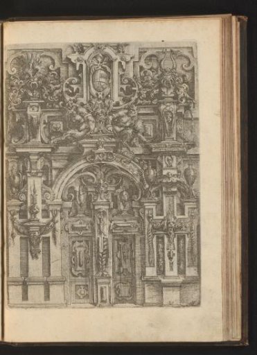 Portal Decorated with Garlands, Mascarons, Helmets, and Satyrs